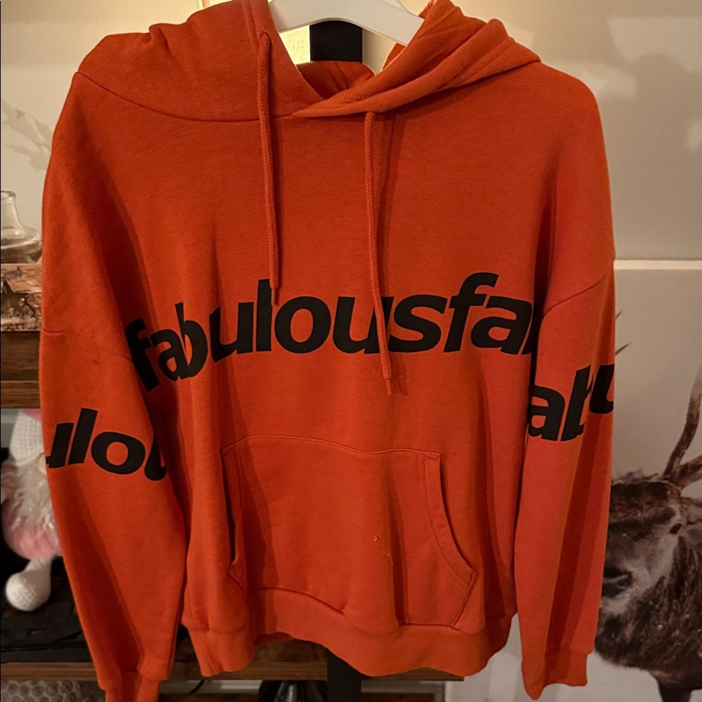 Orange Hoodie